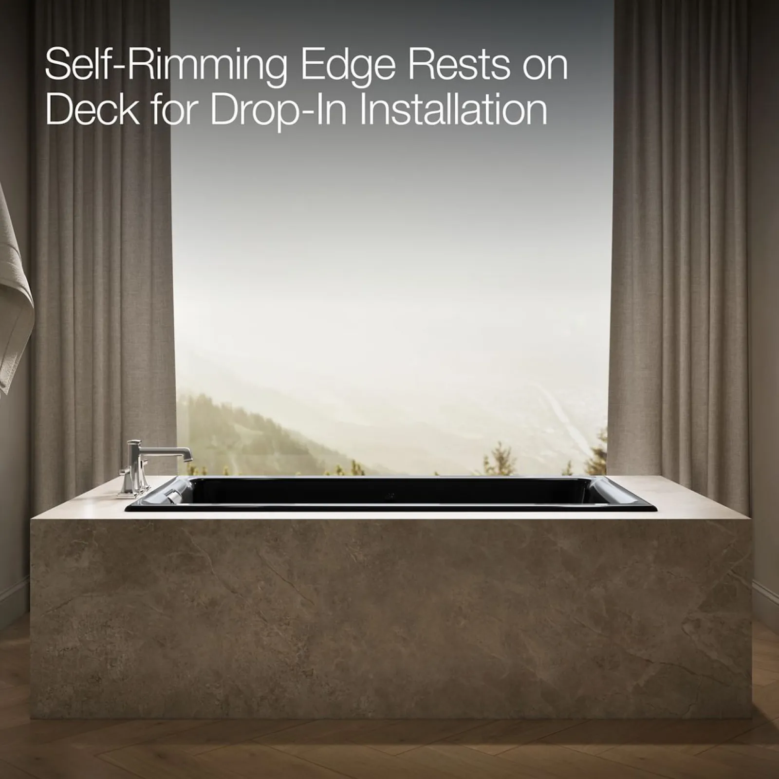66" x 36" drop-in/undermount whirlpool bath^Kohler Sale