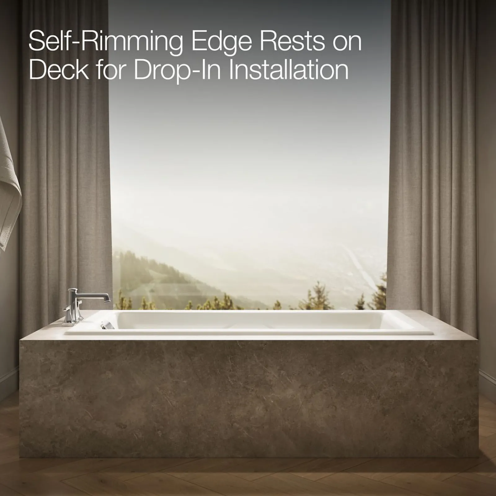 71-3/4" x 36" drop-in/undermount whirlpool bath^Kohler Discount