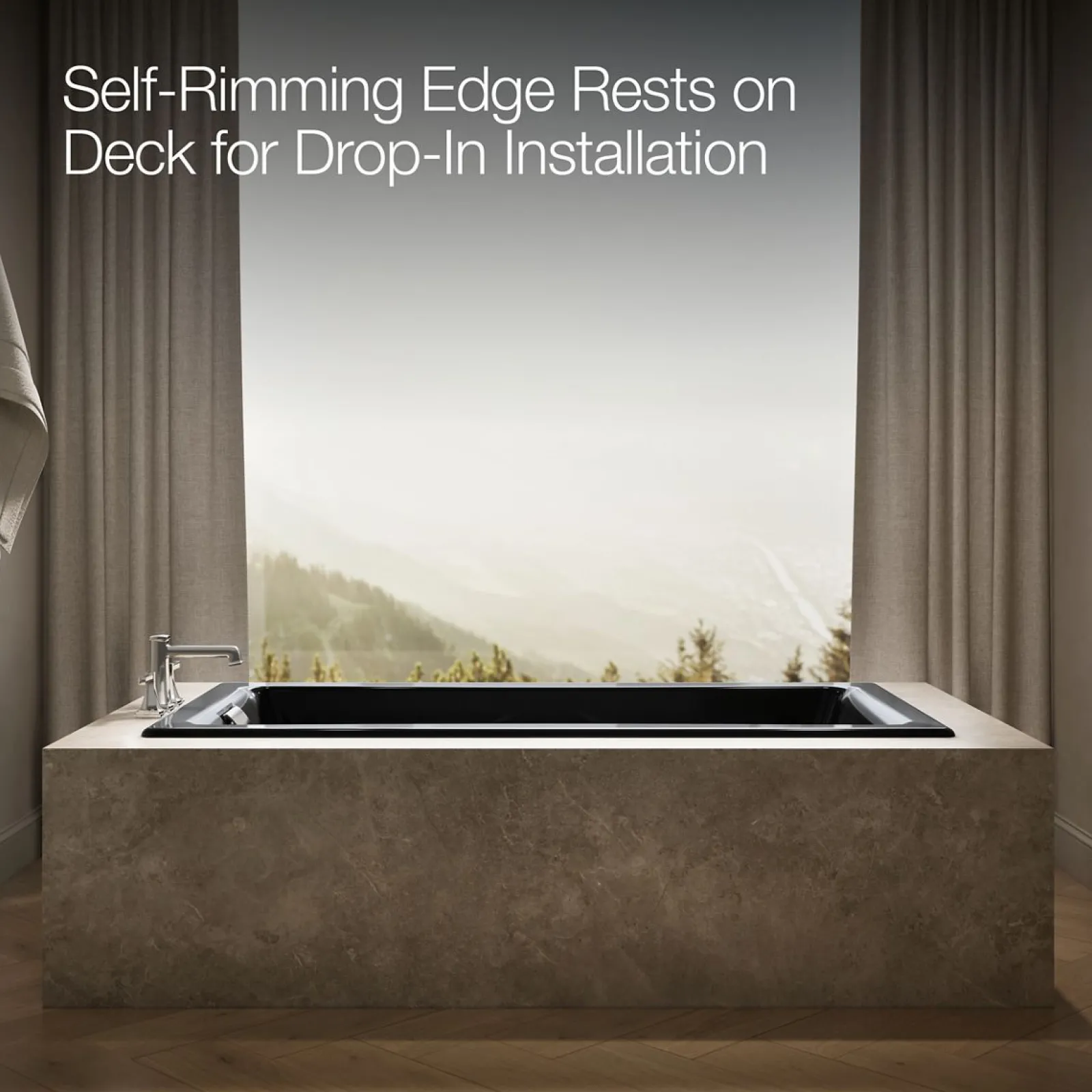 71-3/4" x 36" drop-in/undermount whirlpool bath^Kohler Online