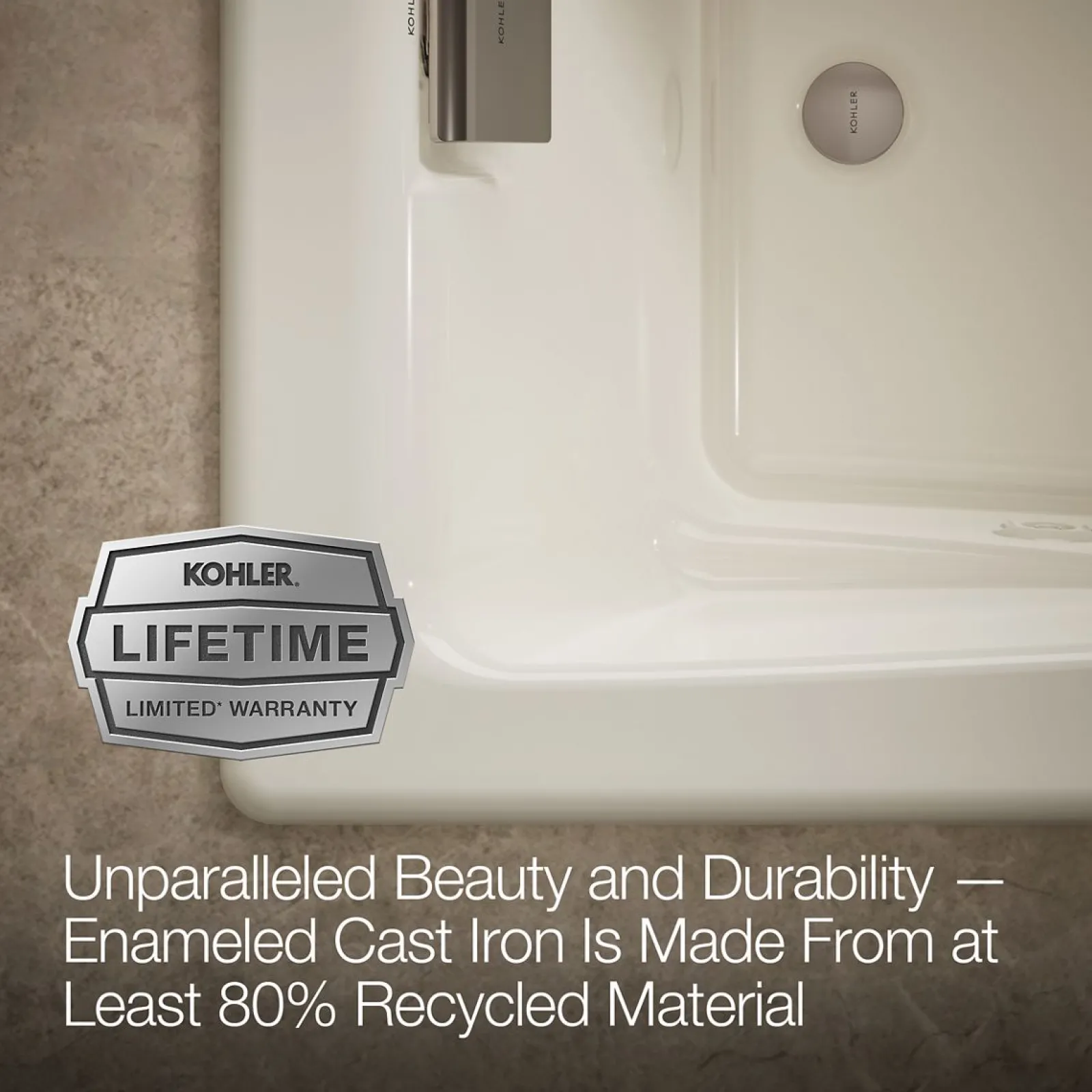 71-3/4" x 36" drop-in/undermount whirlpool bath^Kohler Online