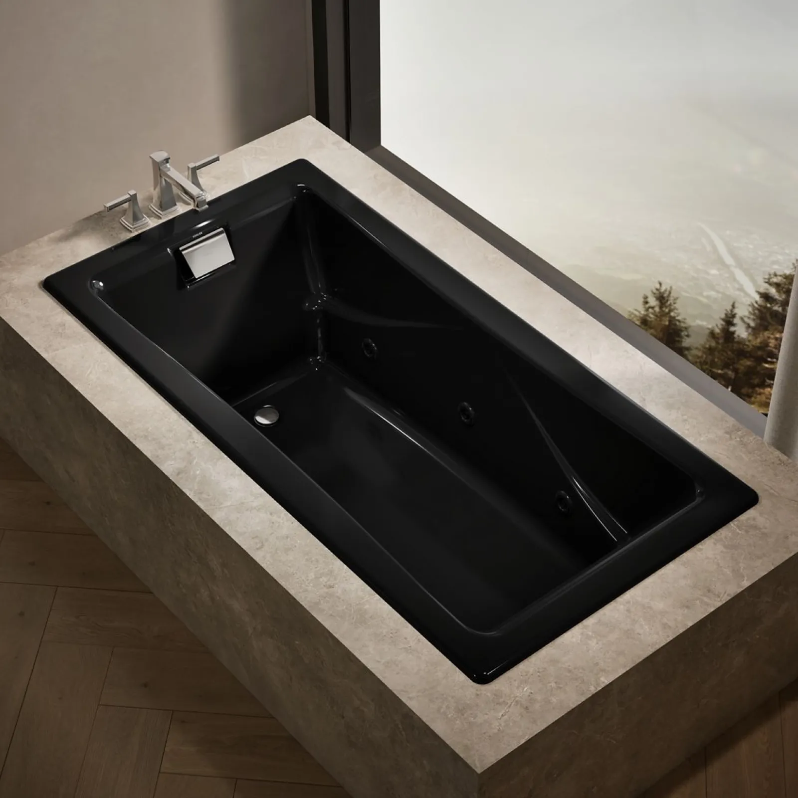 71-3/4" x 36" drop-in/undermount whirlpool bath^Kohler Online