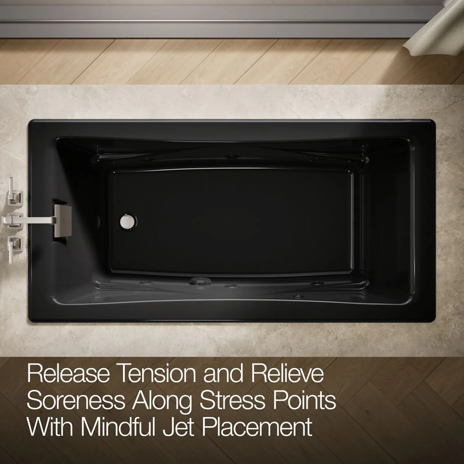 71-3/4" x 36" drop-in/undermount whirlpool bath^Kohler Clearance