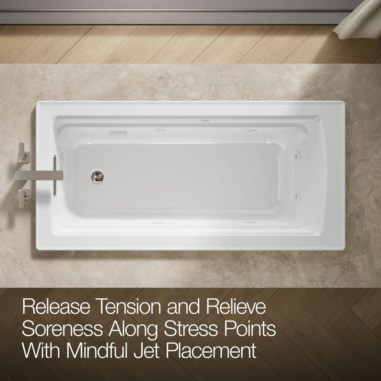 66" x 32" drop-in whirlpool^Kohler Sale