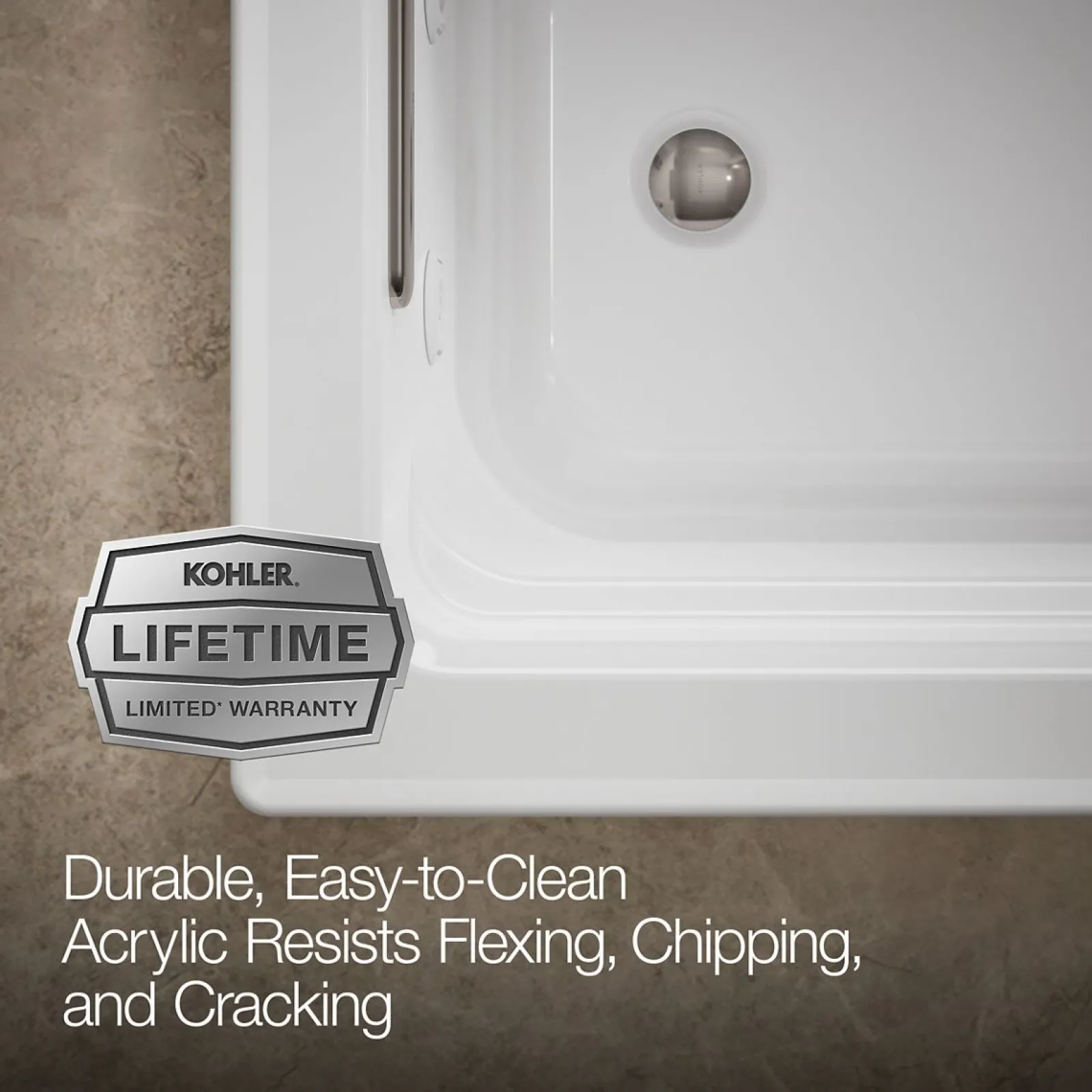 66" x 32" drop-in whirlpool^Kohler Sale