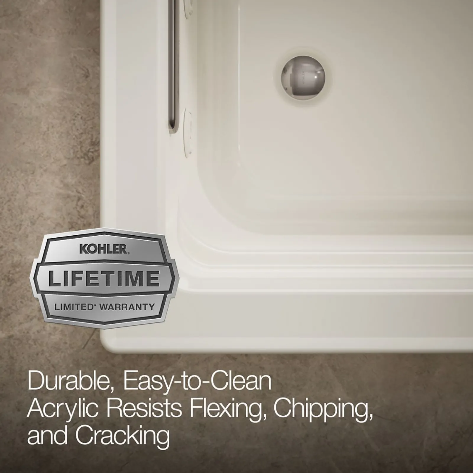 66" x 32" drop-in whirlpool^Kohler Sale