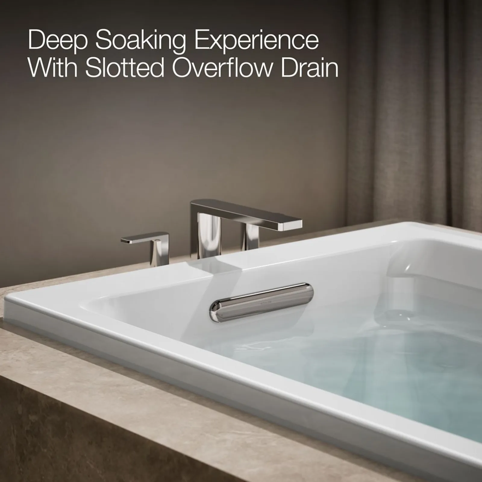 72" x 36" drop-in whirlpool bath^Kohler Hot