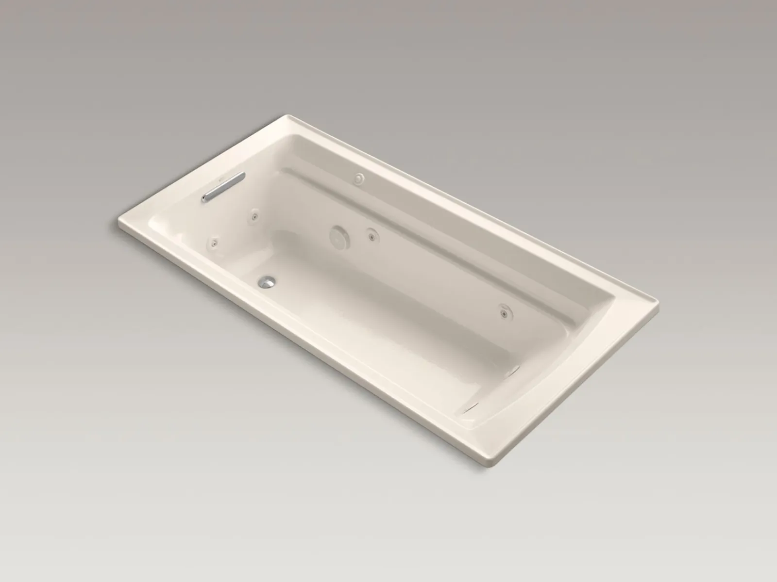 72" x 36" drop-in whirlpool bath^Kohler Hot