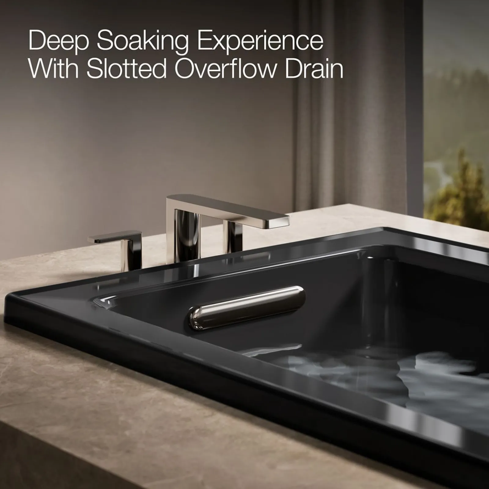 60" x 30" drop-in whirlpool bath^Kohler New
