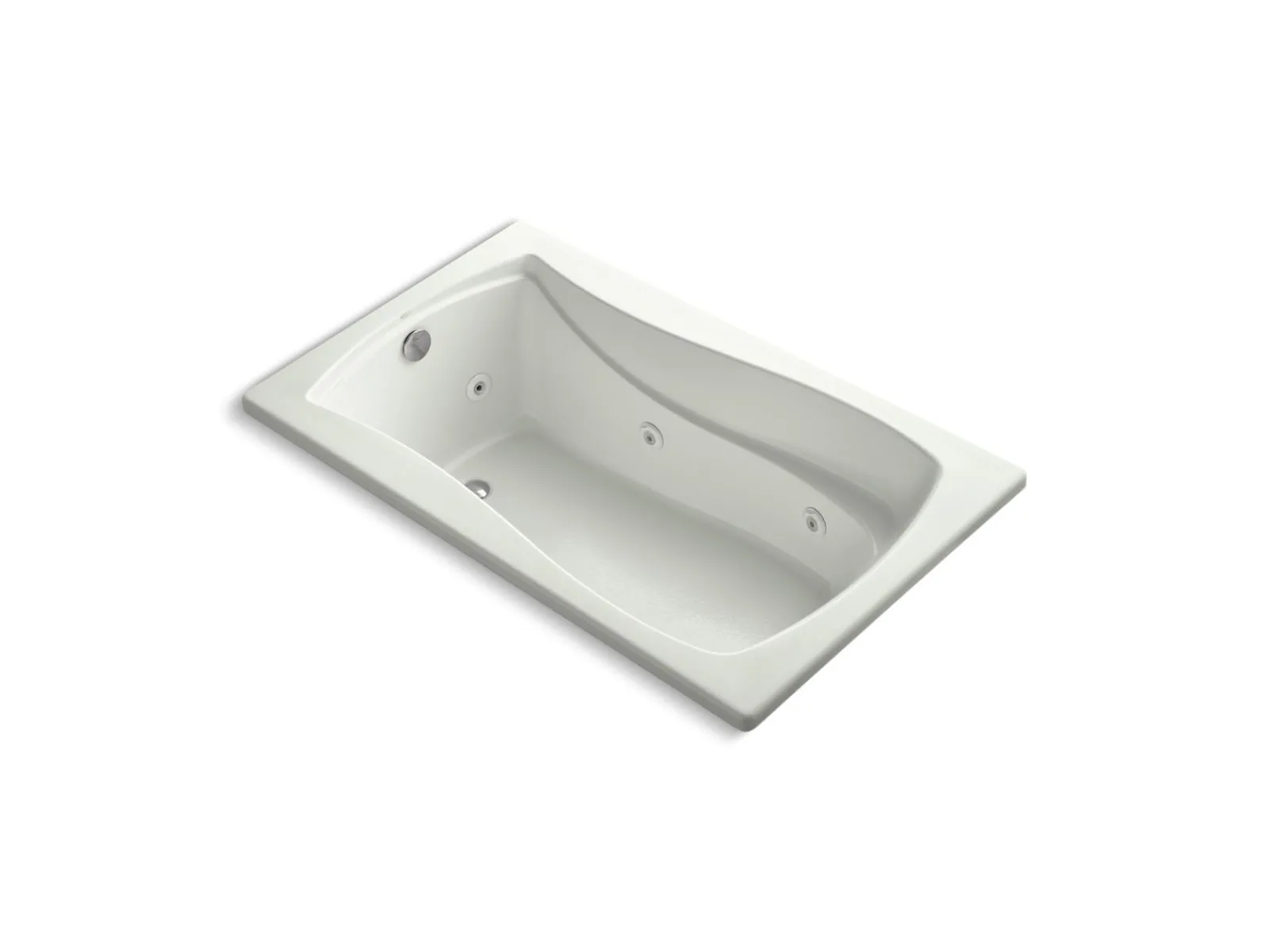 60" x 36" drop-in whirlpool bath^Kohler