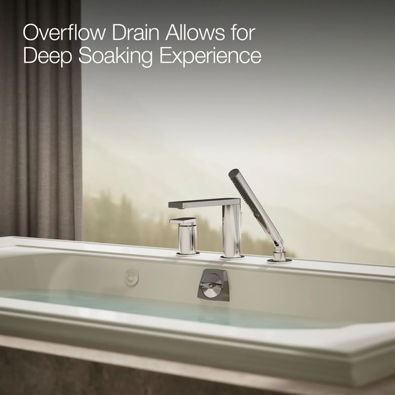 72" x 42" drop-in whirlpool bath^Kohler Best