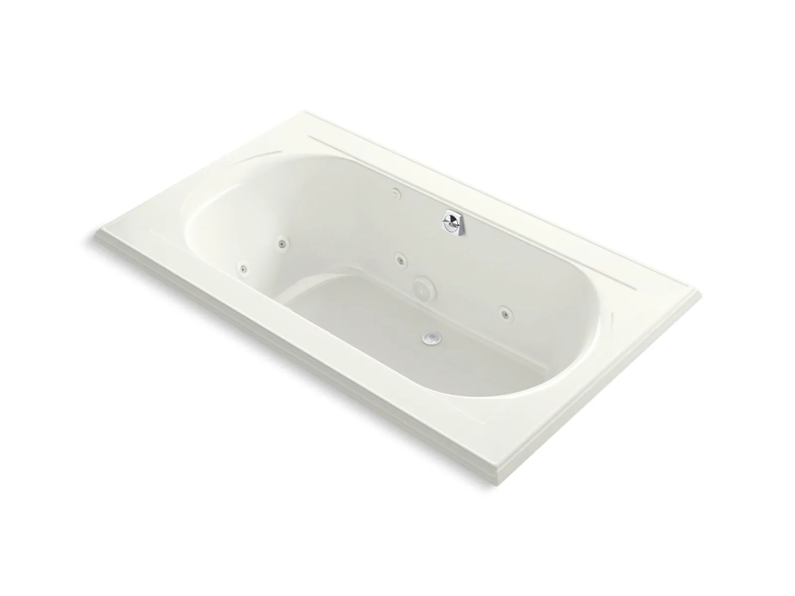 72" x 42" drop-in whirlpool bath^Kohler Best