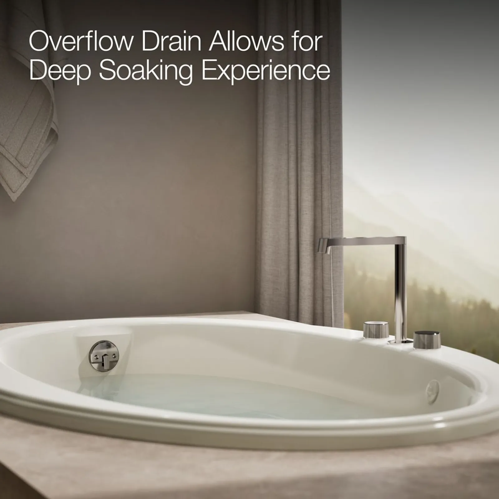 60" x 42" drop-in whirlpool bath^Kohler Online