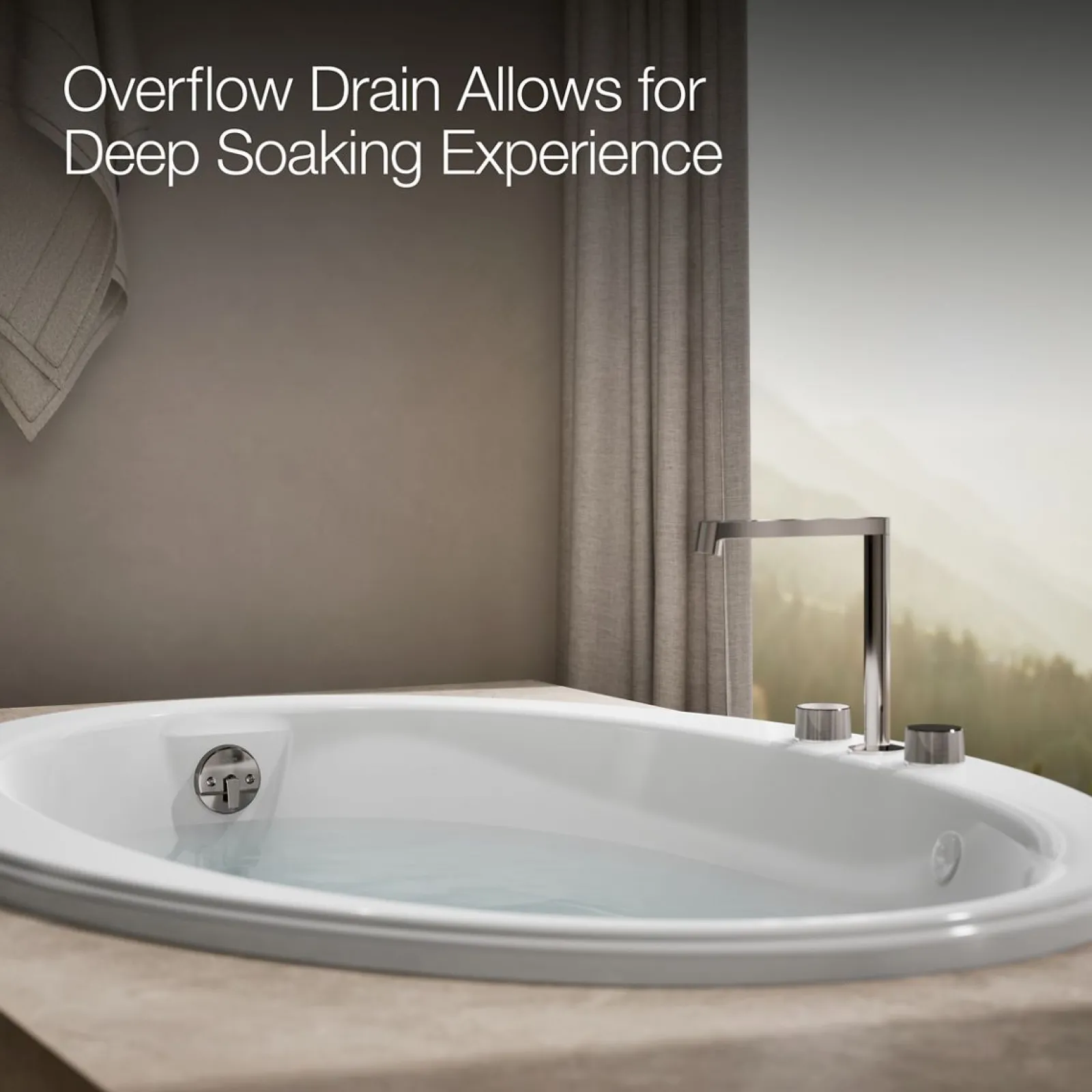 60" x 42" drop-in whirlpool bath^Kohler New