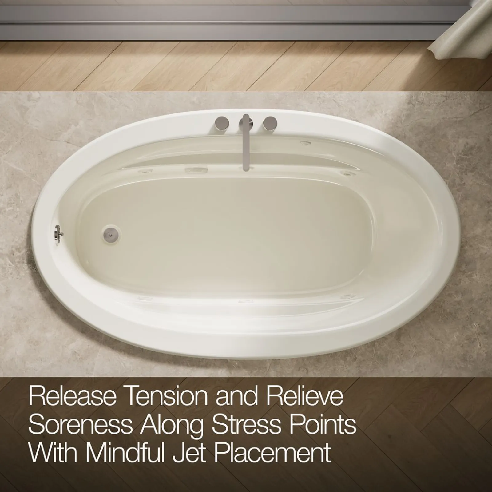 72" x 42" drop-in whirlpool bath^Kohler Discount
