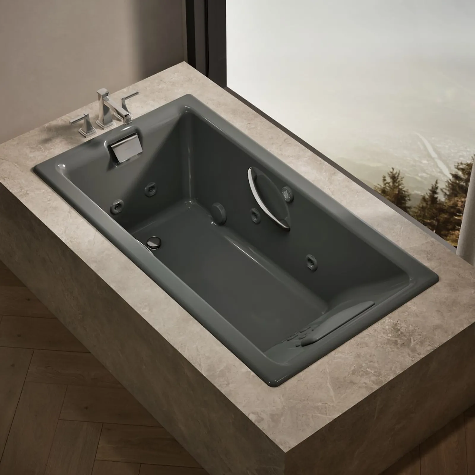 66" x 36" drop-in whirlpool bath^Kohler Outlet