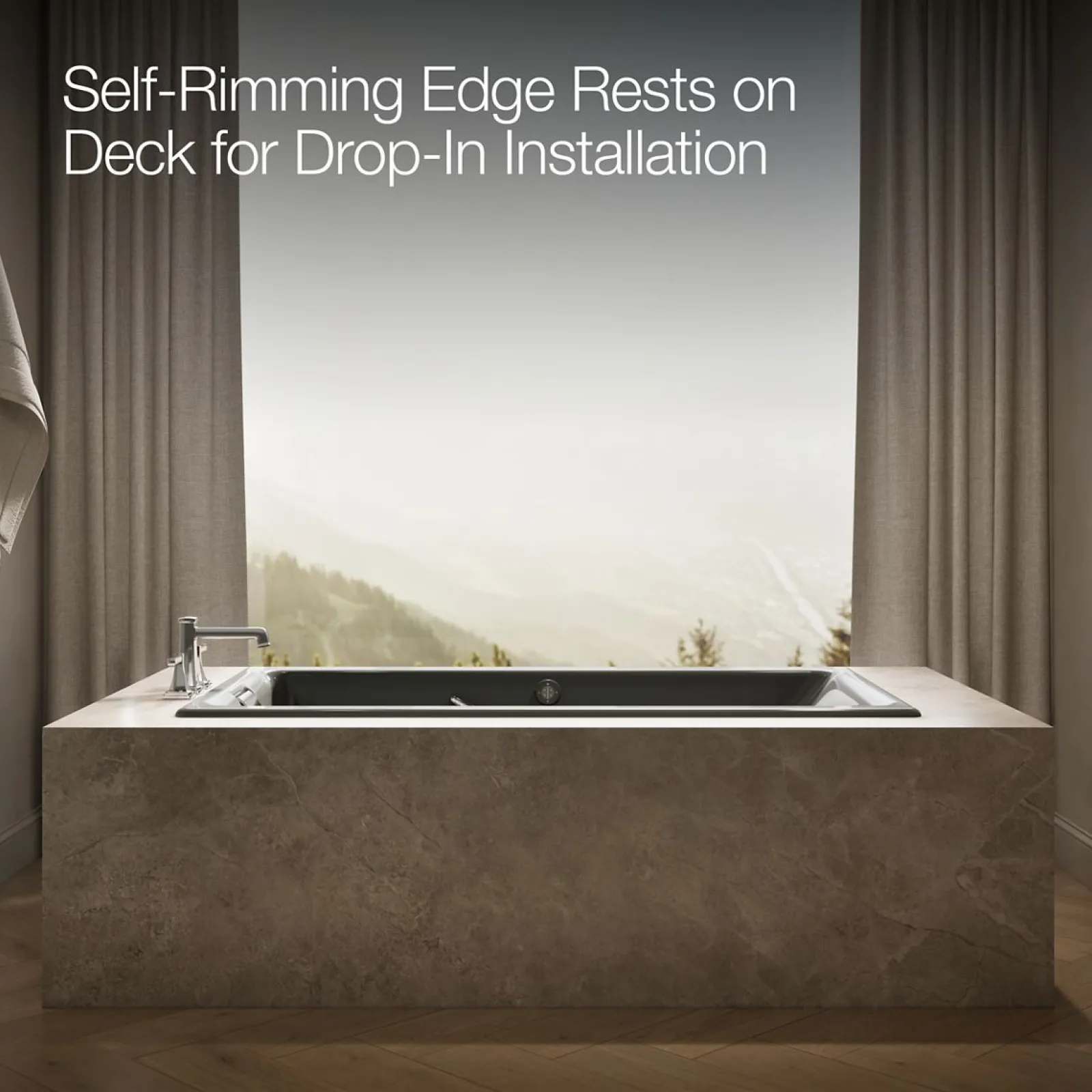 66" x 36" drop-in whirlpool bath^Kohler Outlet