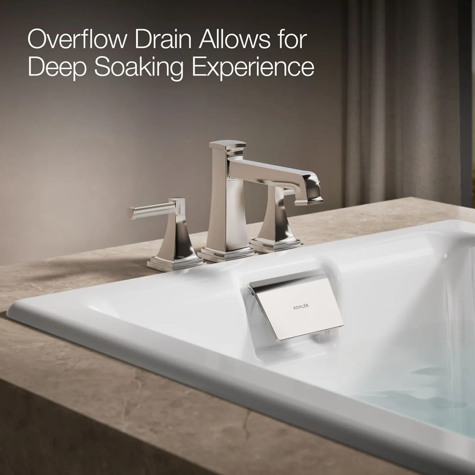66" x 36" drop-in whirlpool bath^Kohler Outlet