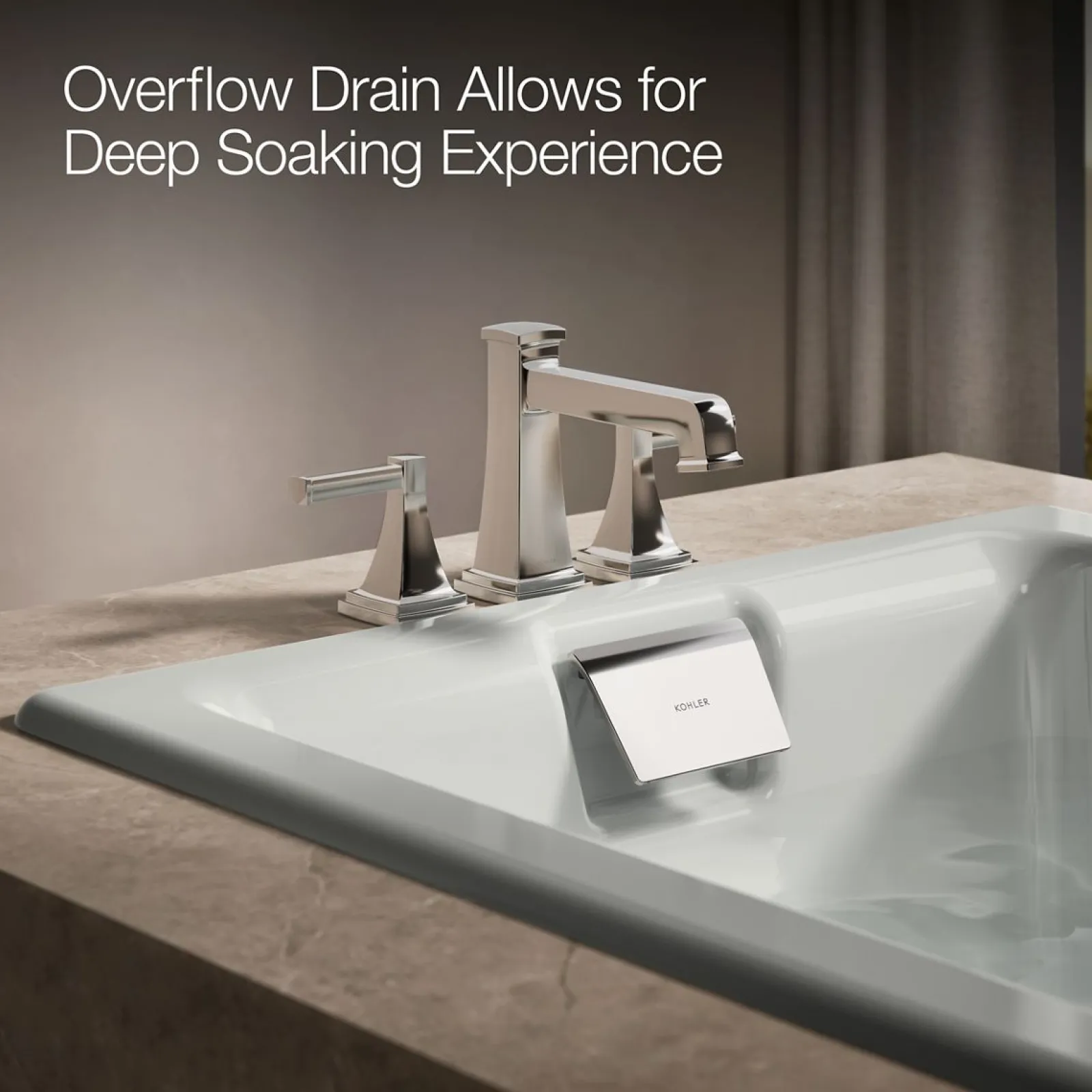 66" x 36" drop-in whirlpool bath^Kohler Outlet