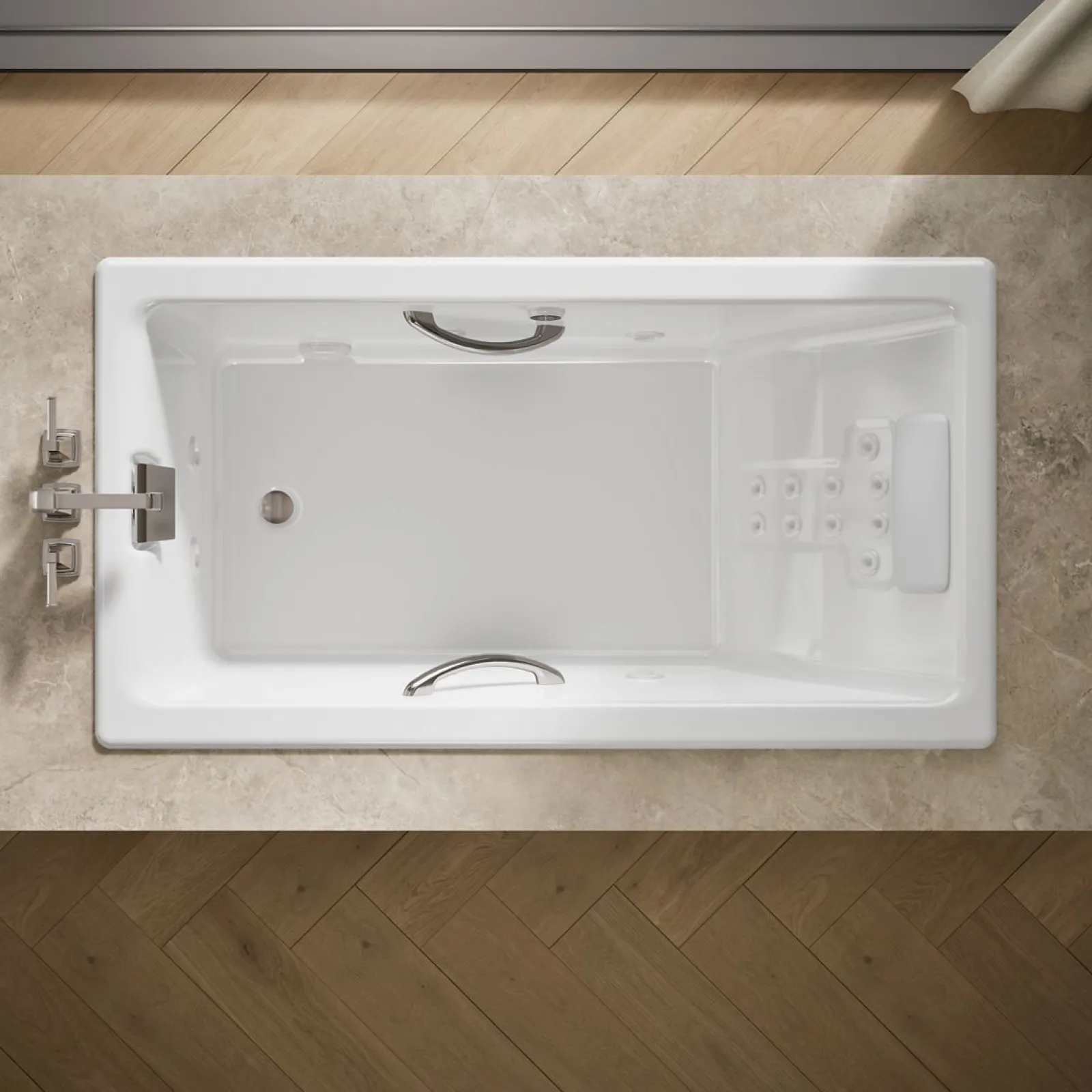 66" x 36" drop-in whirlpool bath^Kohler Outlet