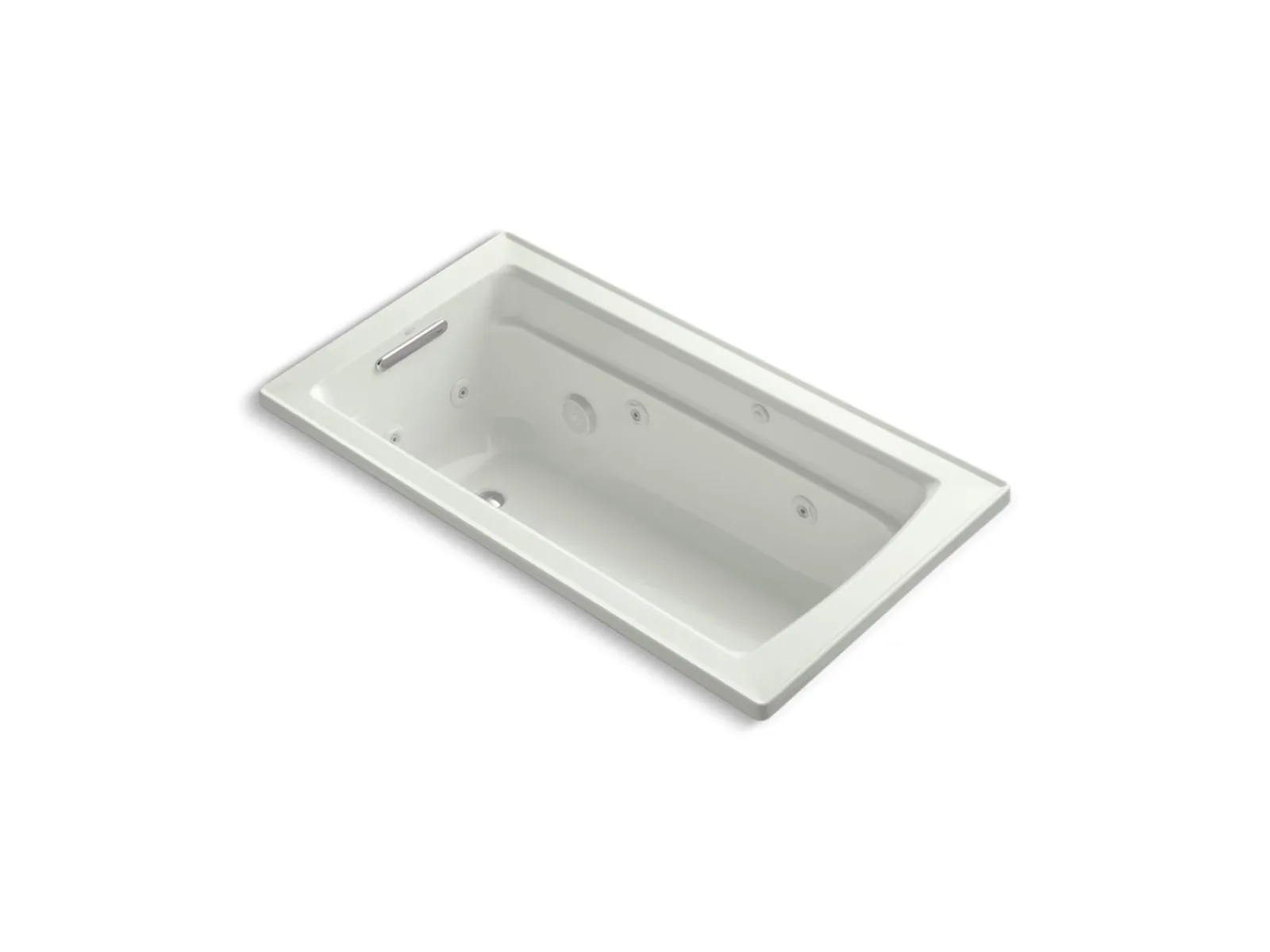60" x 32" drop-in whirlpool bath with and Bask® heated surface^Kohler Best