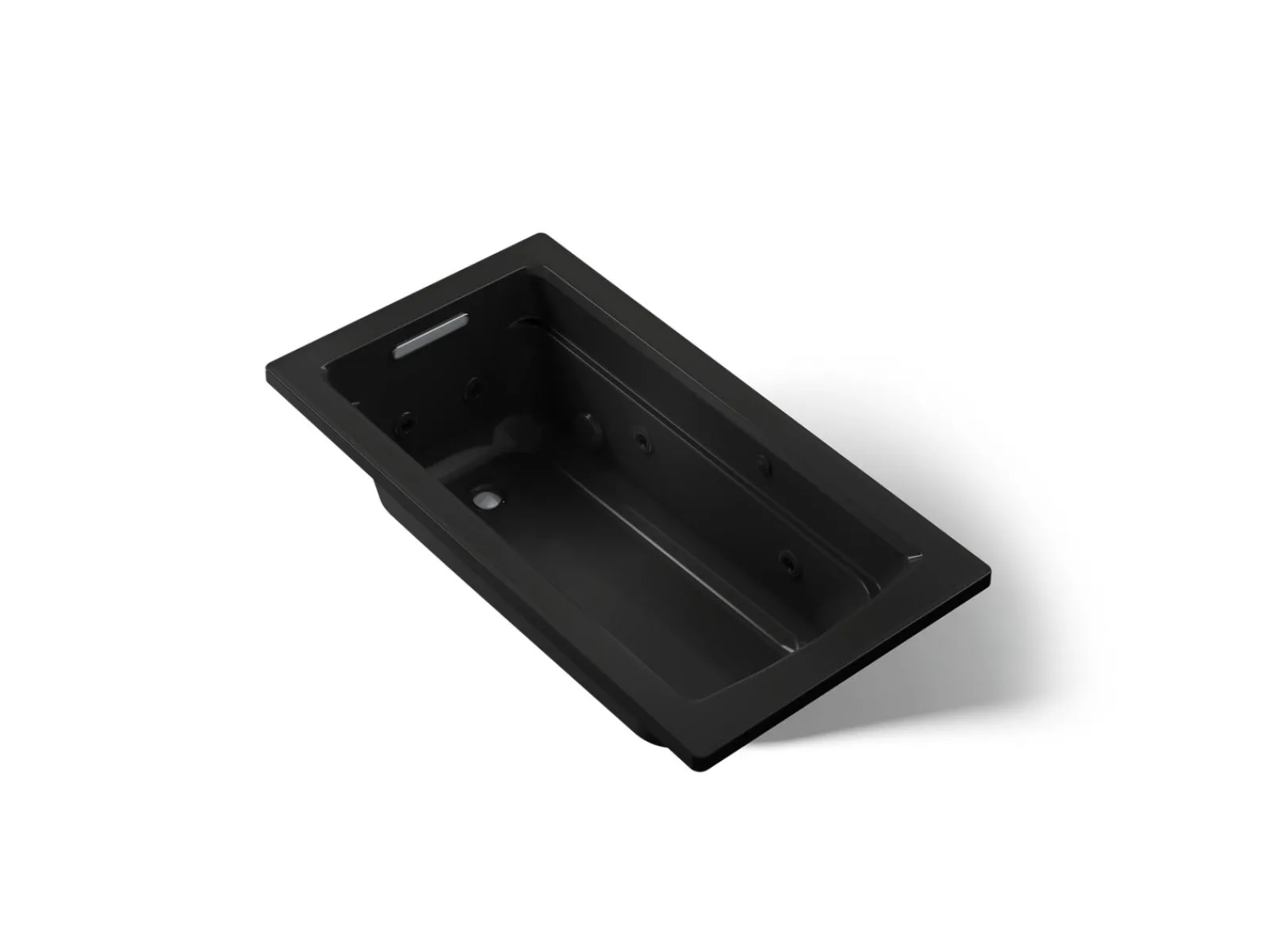 60" x 32" drop-in whirlpool bath with and Bask® heated surface^Kohler Best
