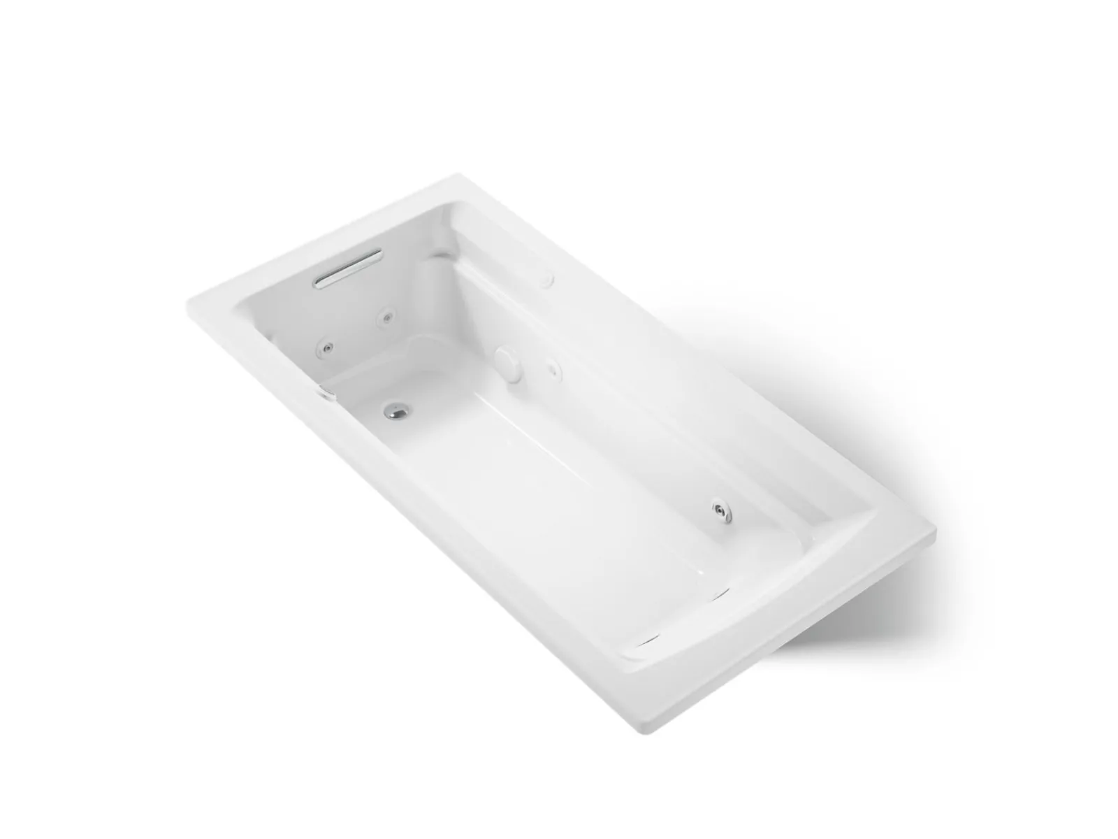 72" x 36" drop-in whirlpool bath with Bask® heated surface^Kohler Best