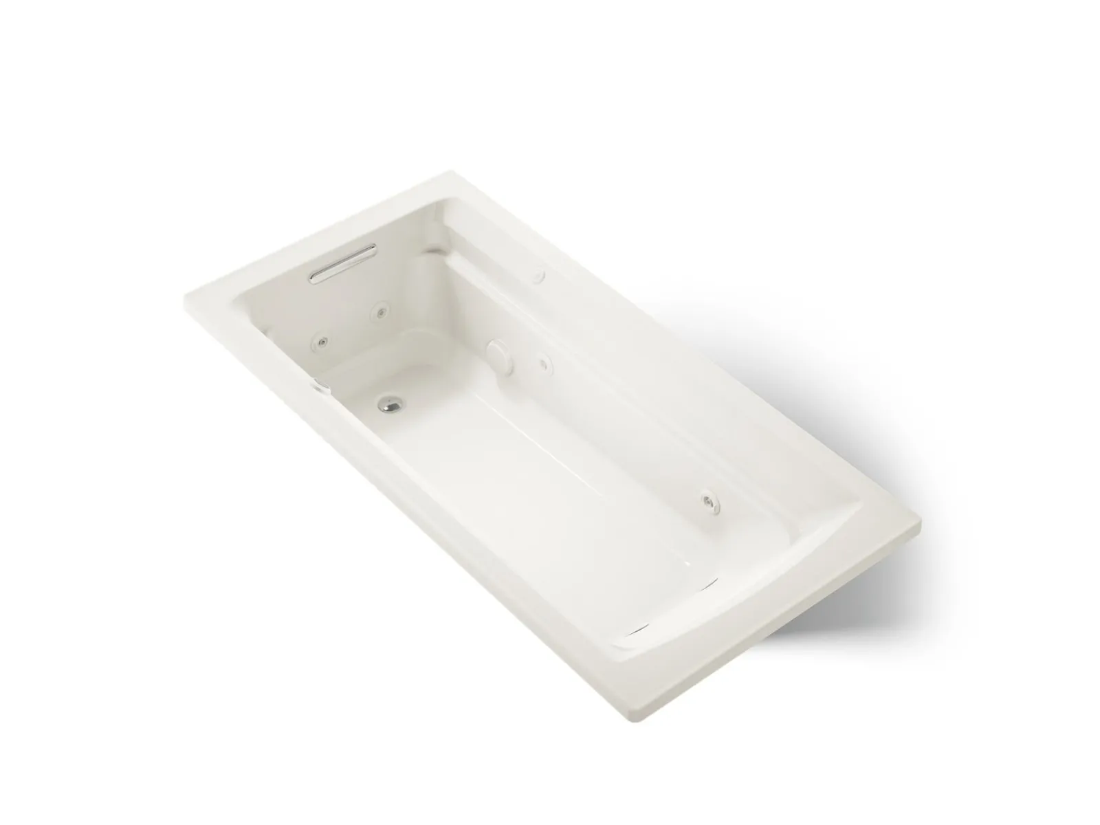 72" x 36" drop-in whirlpool bath with Bask® heated surface^Kohler Best