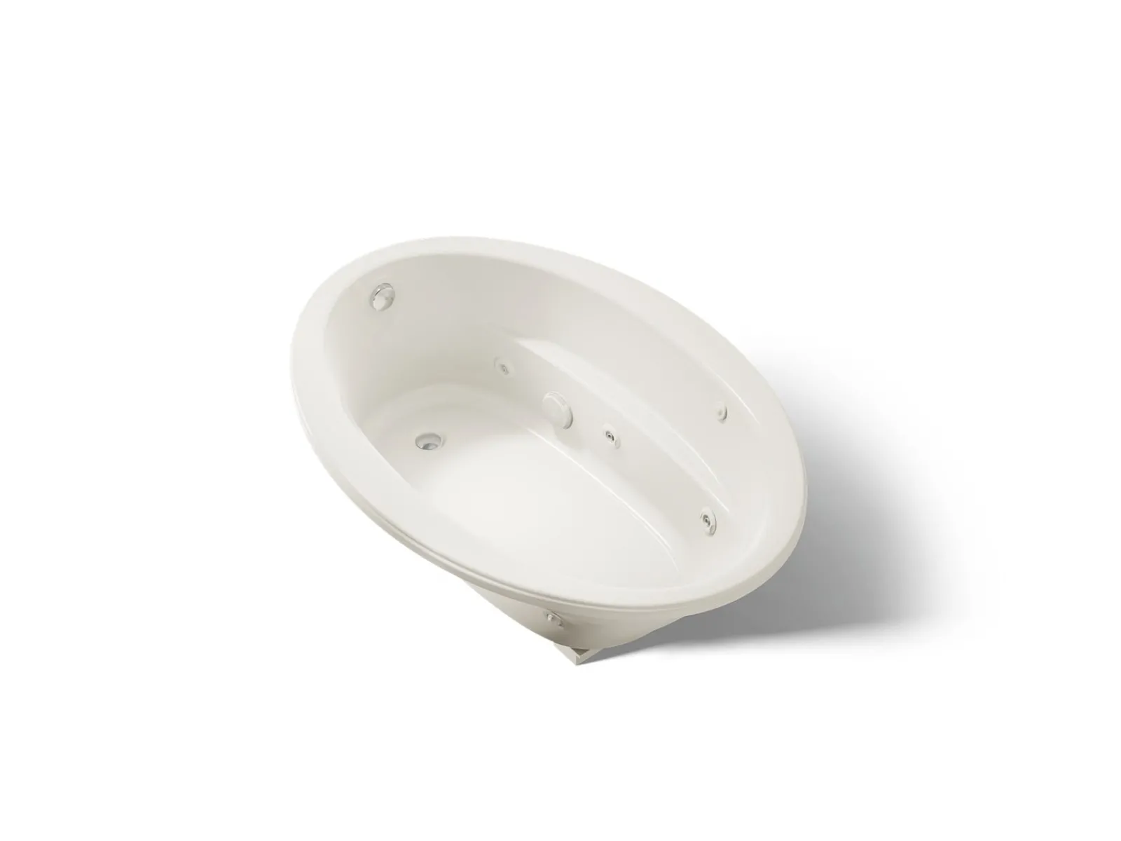 60" x 42" drop-in whirlpool bath with Bask® heated surface^Kohler Discount