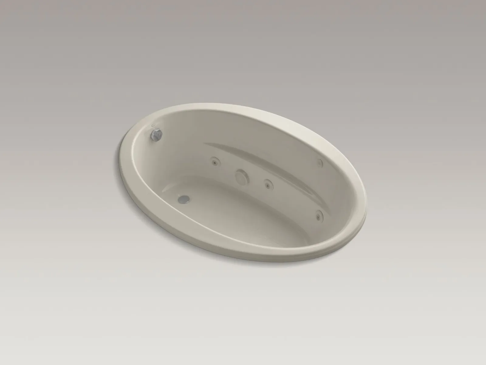 60" x 42" drop-in whirlpool bath with Bask® heated surface^Kohler Discount