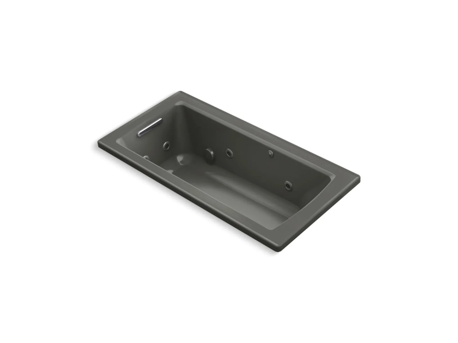 60" x 30" drop-in whirlpool bath with heat and Comfort Depth® design^Kohler Clearance