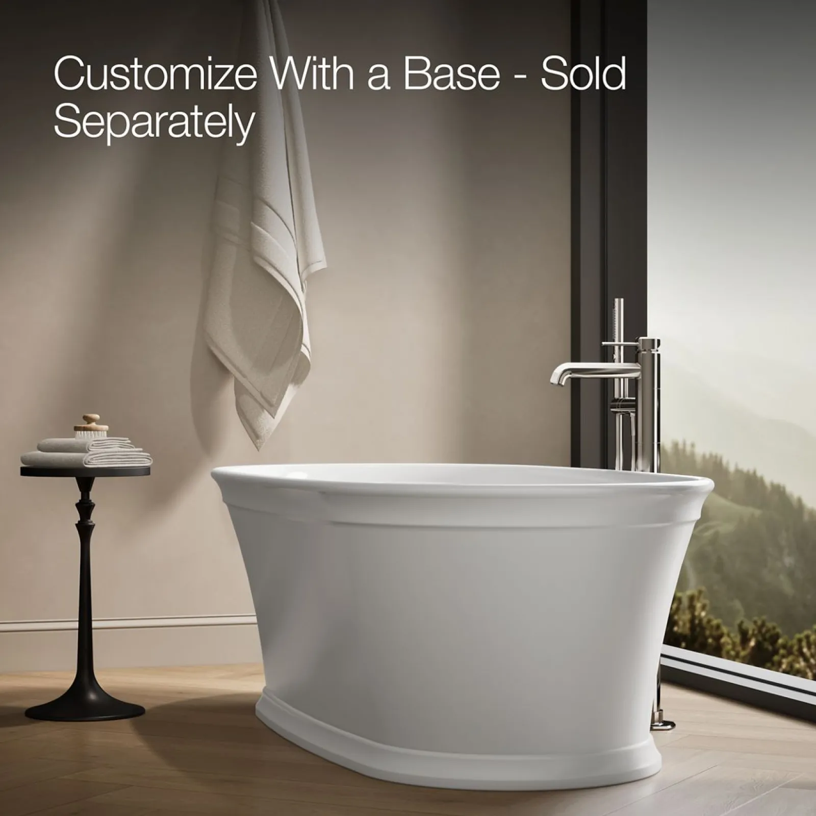 66-1/4" x 36-1/2" freestanding bath^Kohler Clearance