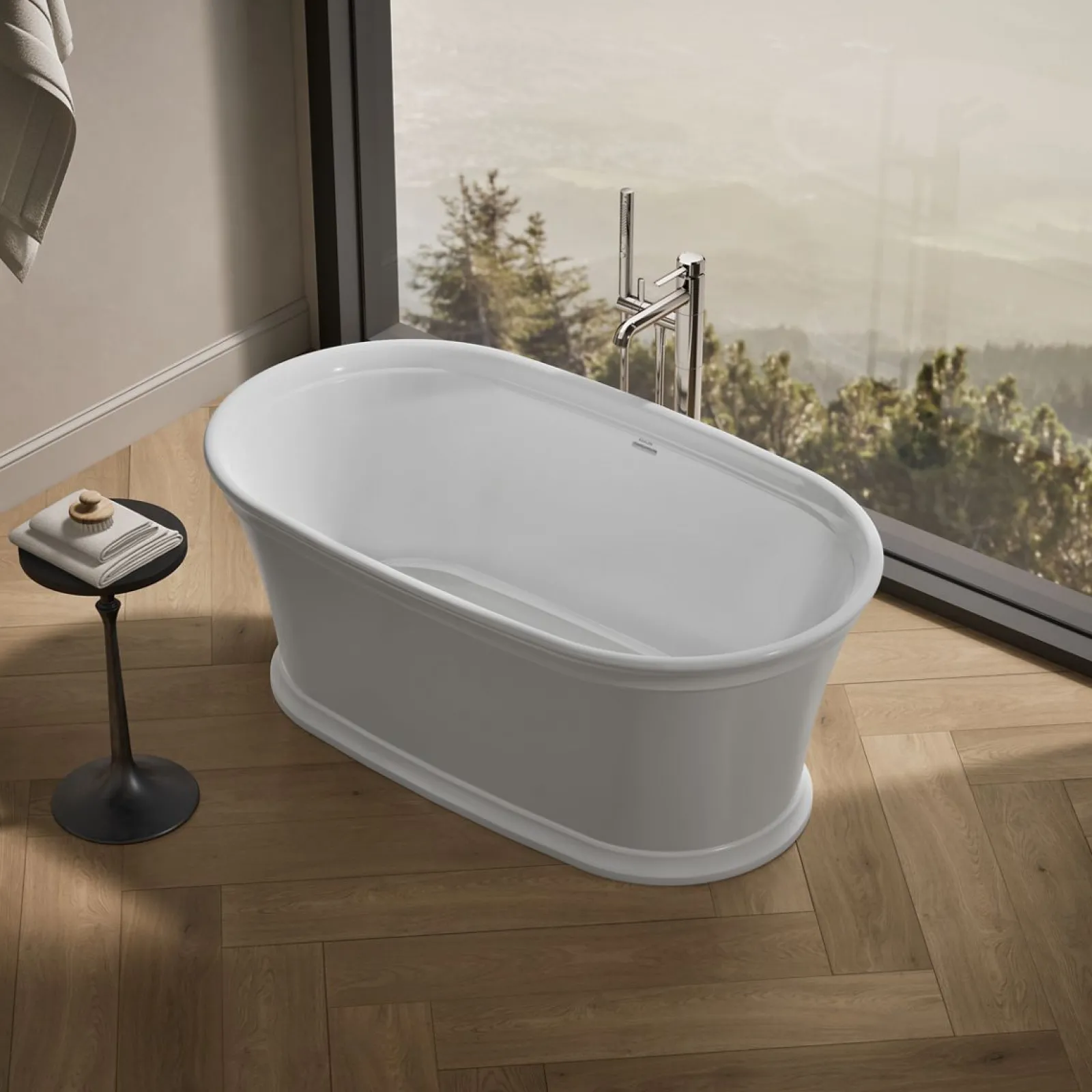 60" x 34" freestanding bath^Kohler Clearance