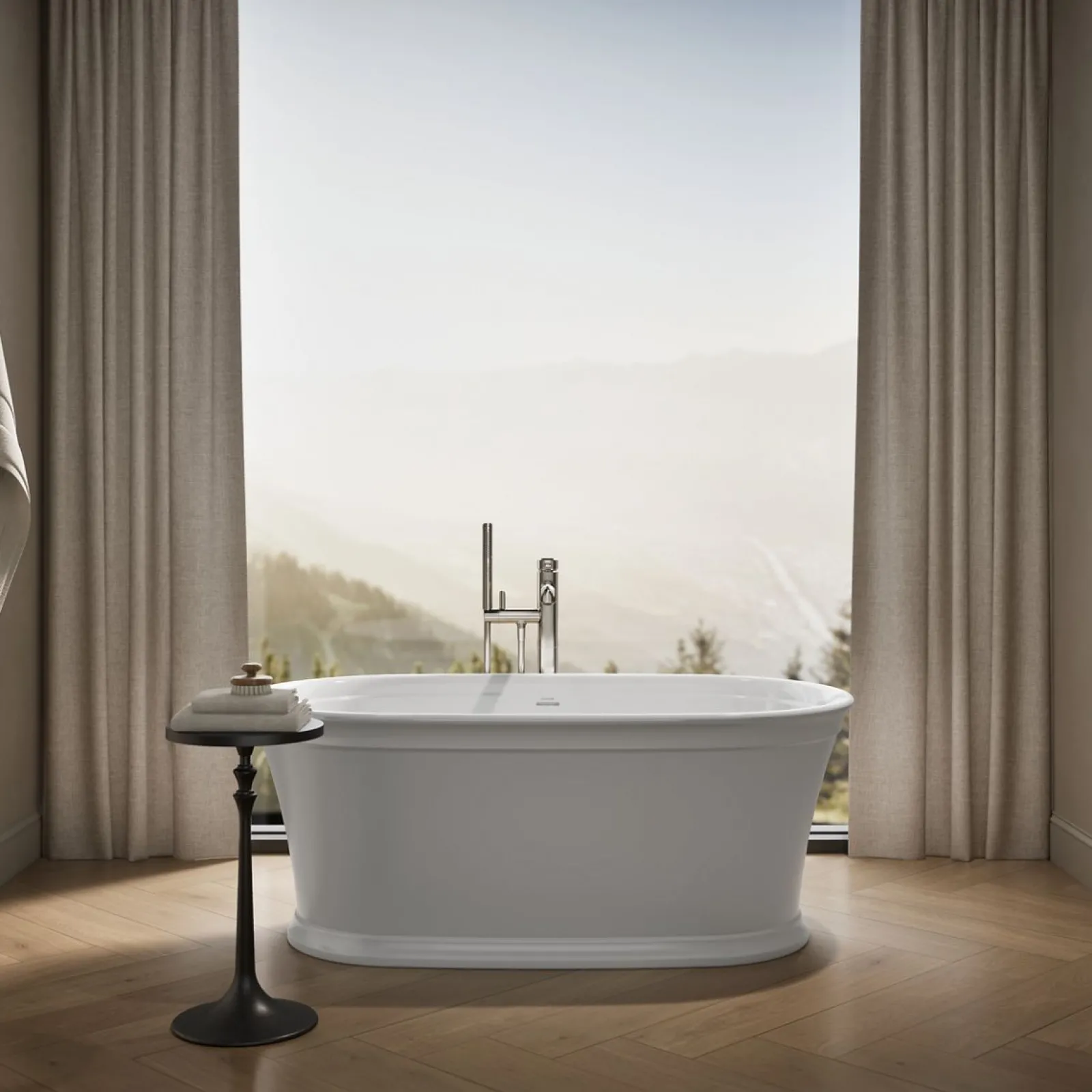 60" x 34" freestanding bath^Kohler Clearance
