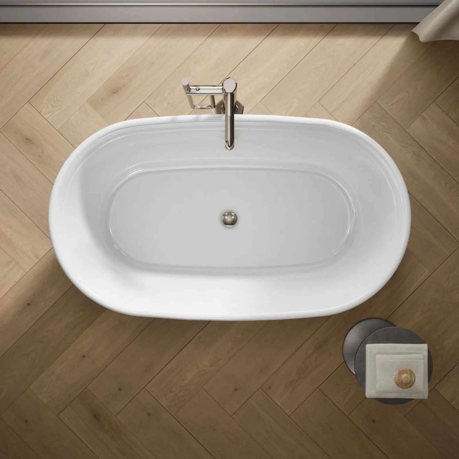 60" x 34" freestanding bath^Kohler Clearance