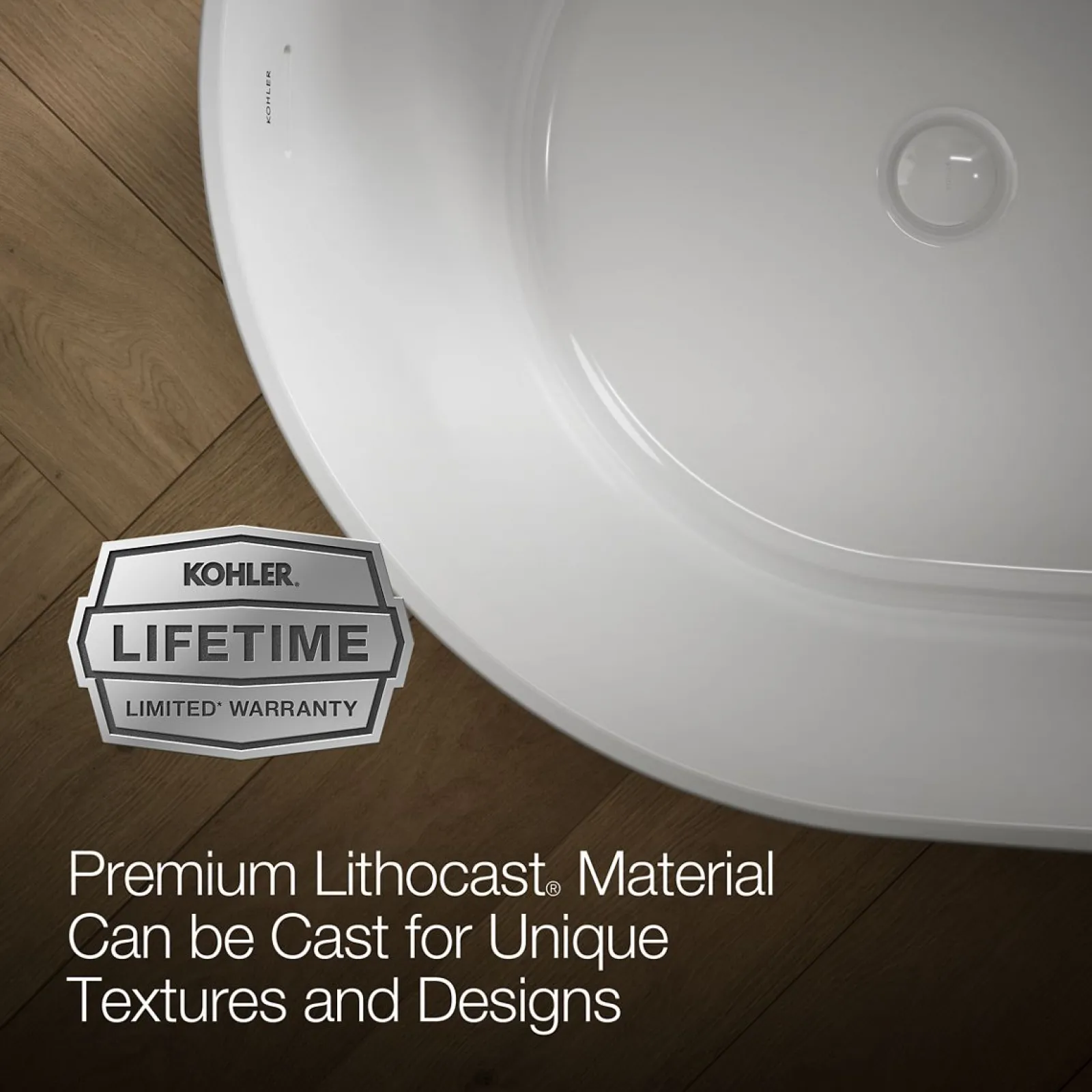 66" x 35" freestanding bath^Kohler Best