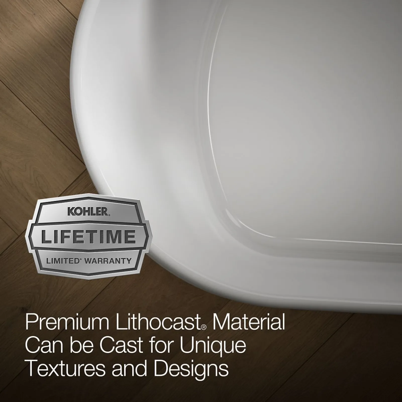 65" x 31" freestanding bath^Kohler New