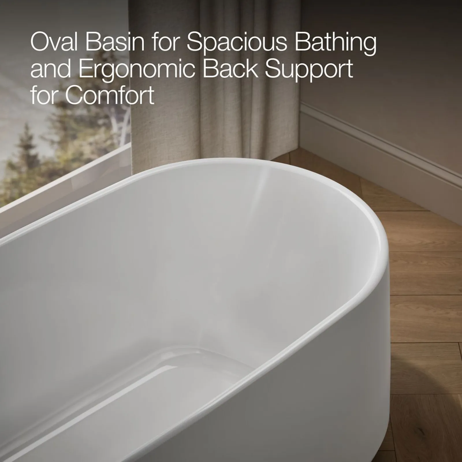 60" x 29" freestanding bath^Kohler Online