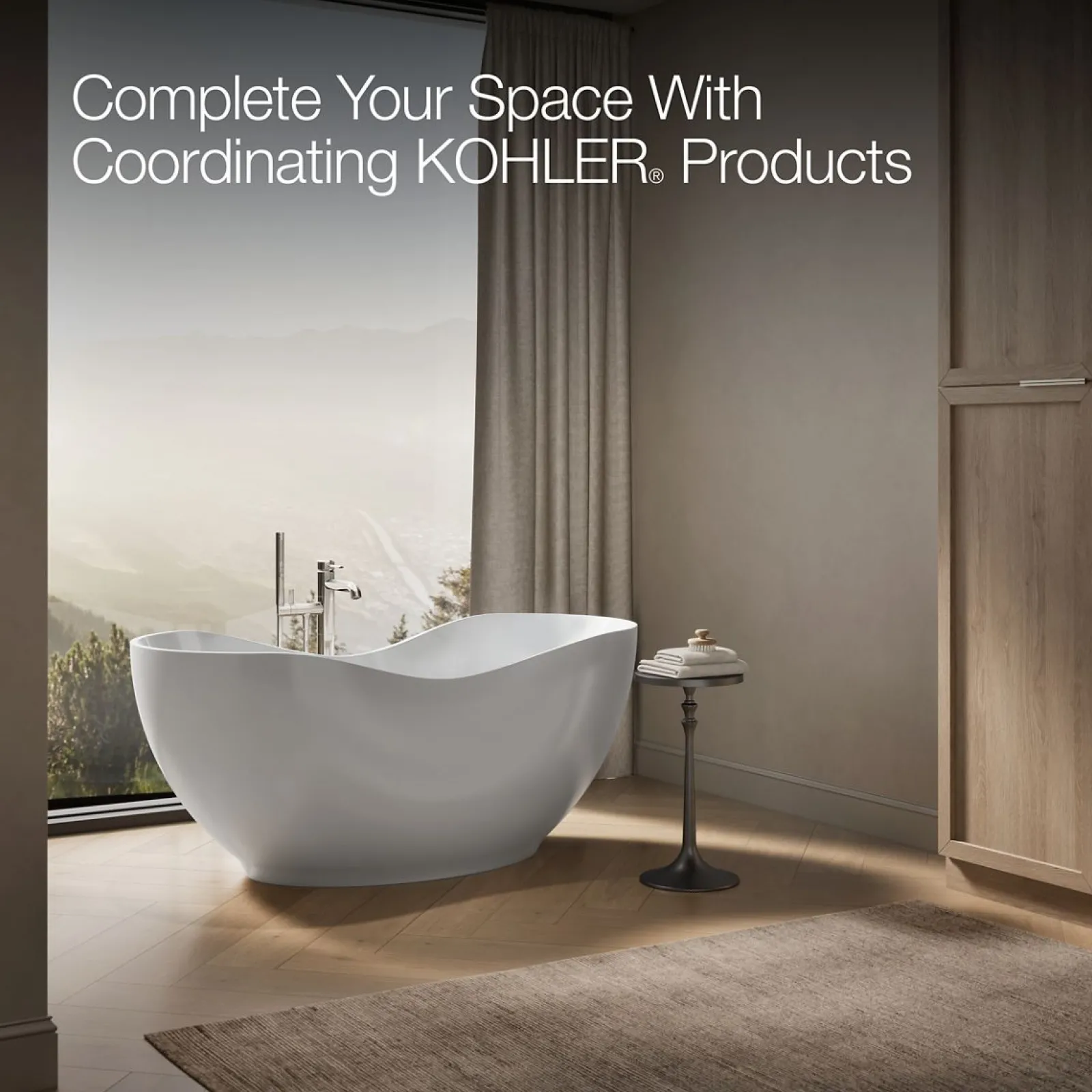 66" x 31-1/2" freestanding bath^Kohler Clearance