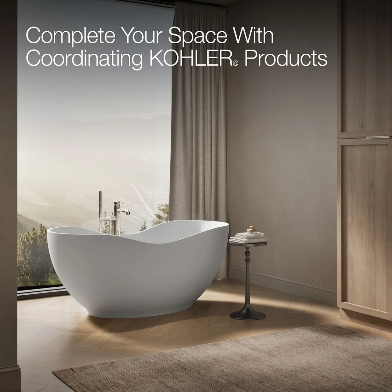 66" x 31-1/2" freestanding bath^Kohler Clearance