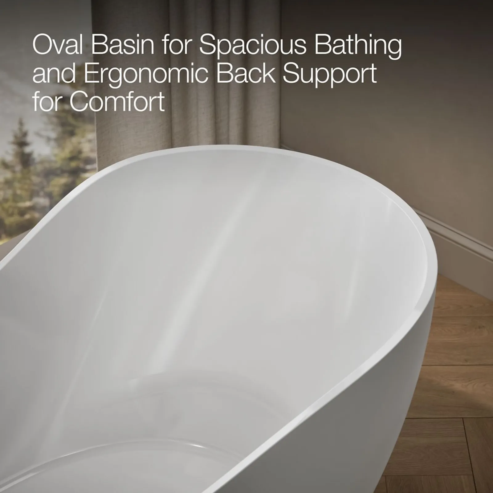 66" x 31-1/2" freestanding bath^Kohler Clearance