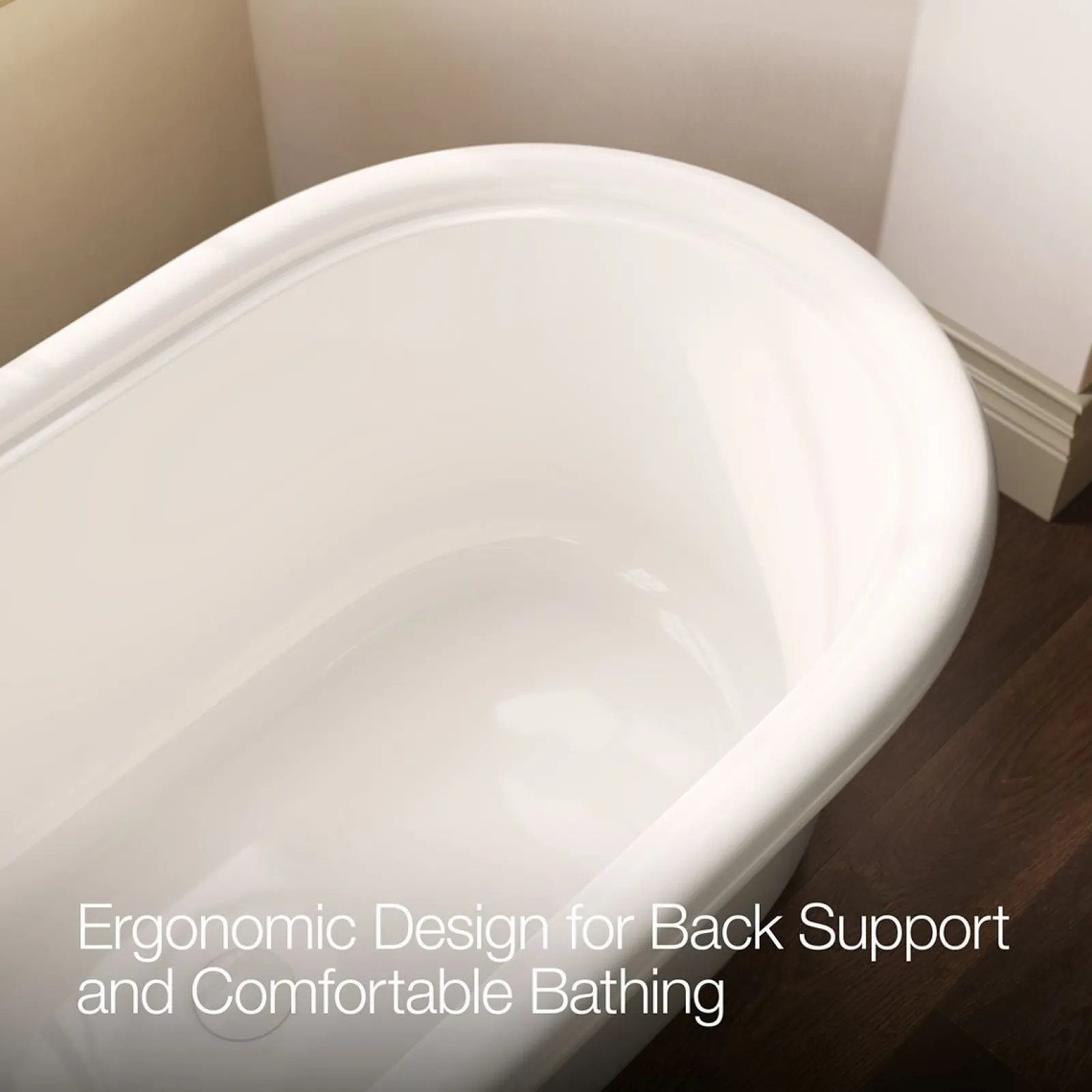 65-3/4" x 33-1/2" freestanding bath^Kohler Discount