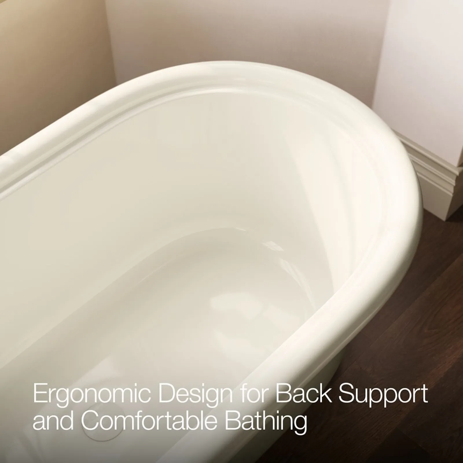 65-3/4" x 33-1/2" freestanding bath^Kohler Discount