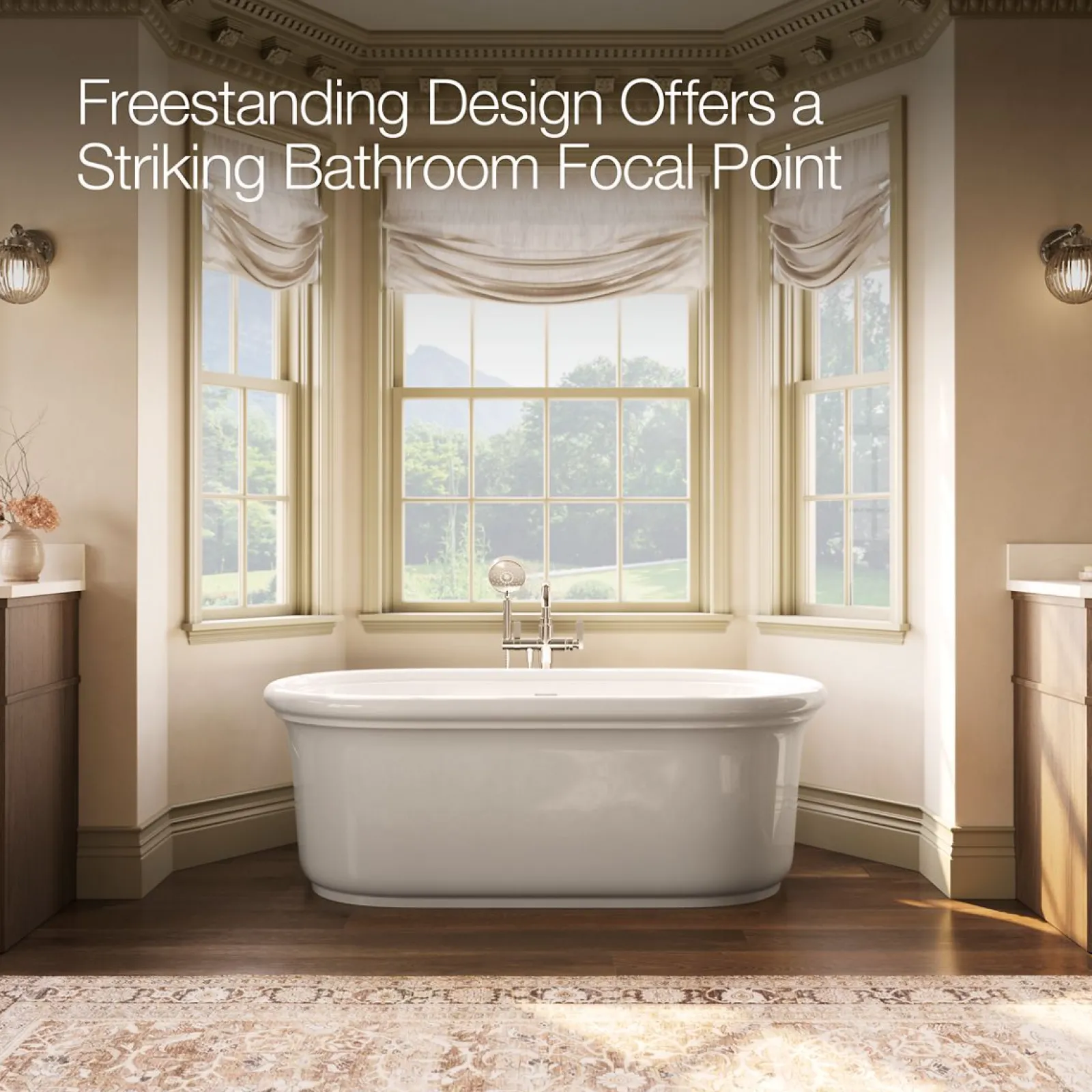 65-3/4" x 33-1/2" freestanding bath^Kohler Discount