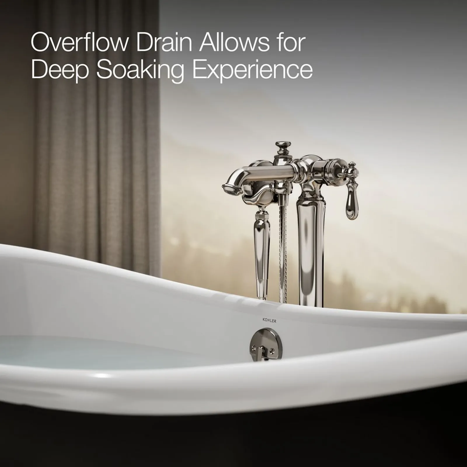 66-1/8" x 32-1/2" freestanding bath^Kohler Sale