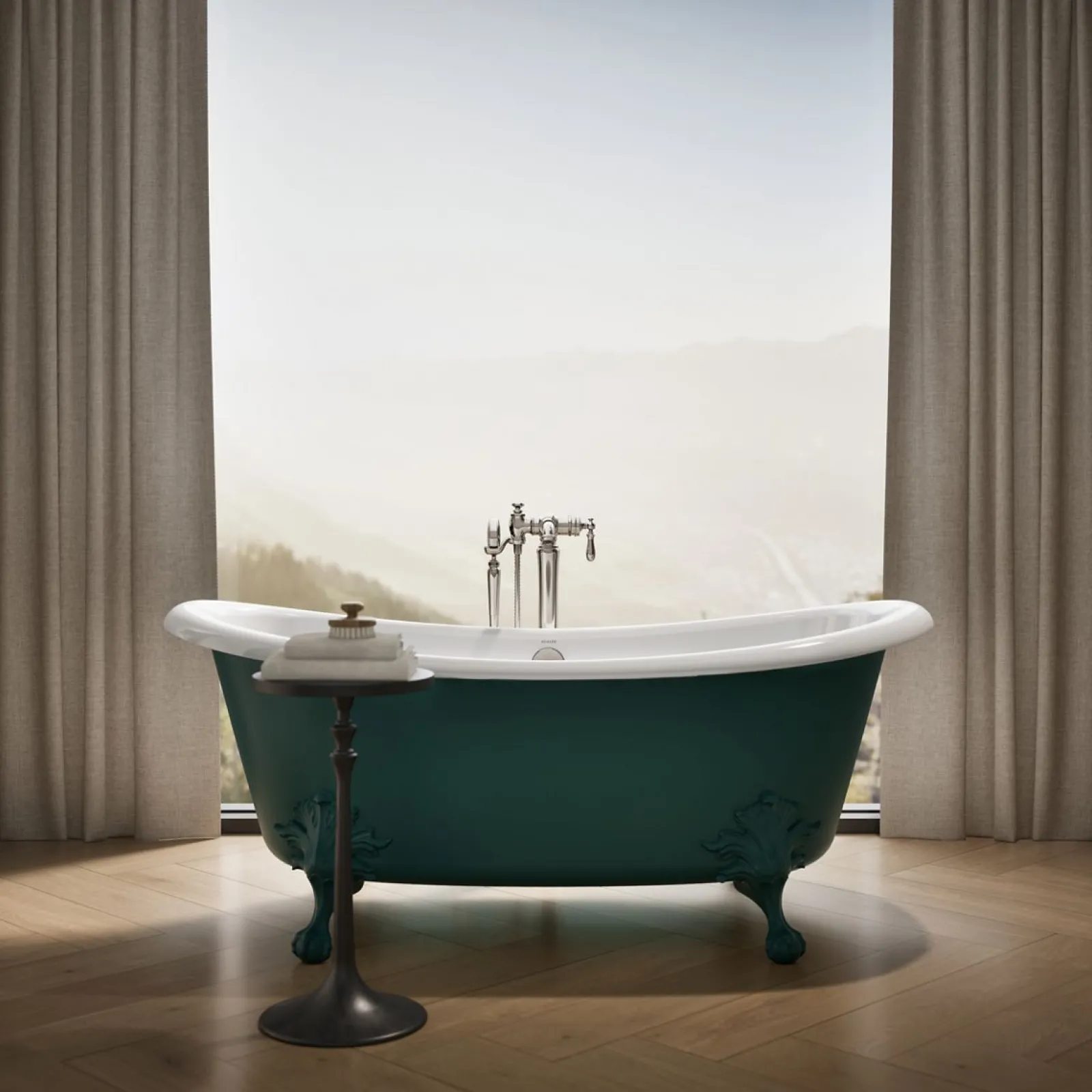 66-1/8" x 32-1/2" freestanding bath^Kohler Discount