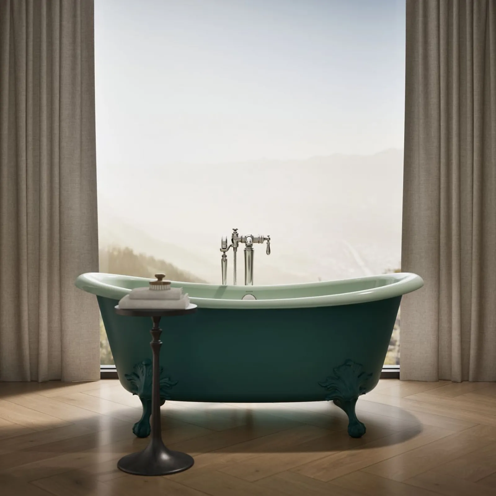 66-1/8" x 32-1/2" freestanding bath^Kohler Discount