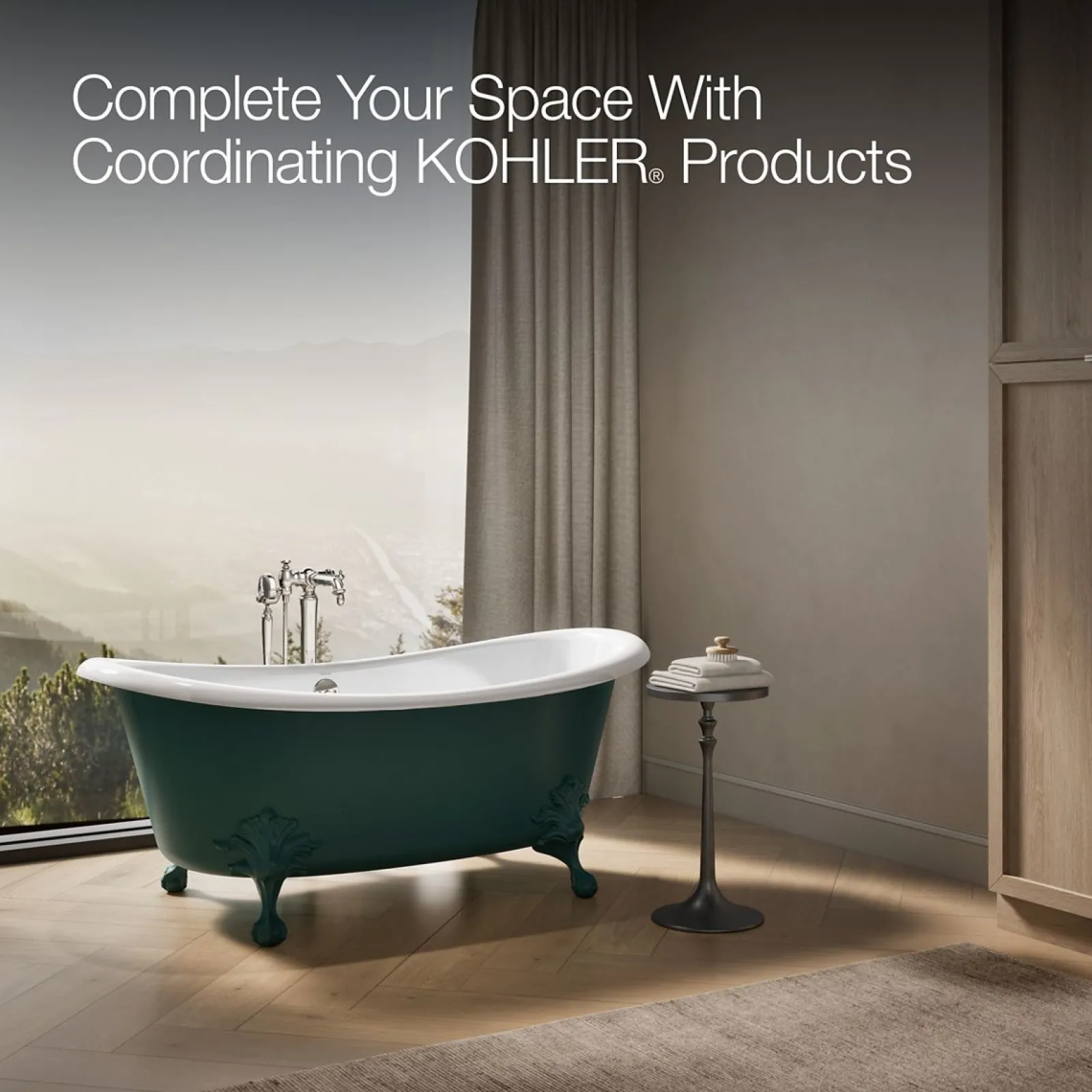 66-1/8" x 32-1/2" freestanding bath^Kohler Discount
