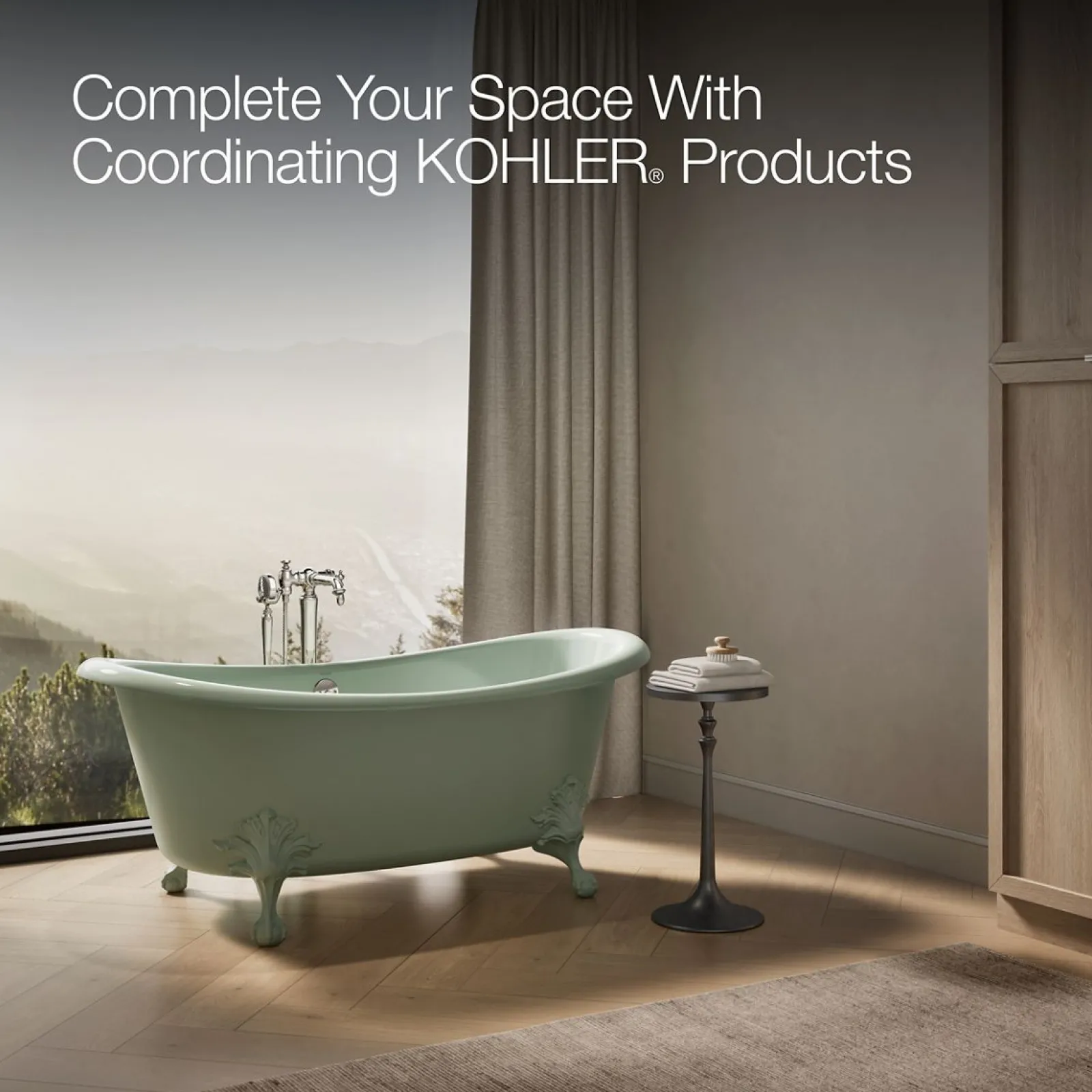 66-1/8" x 32-1/2" freestanding bath^Kohler Discount