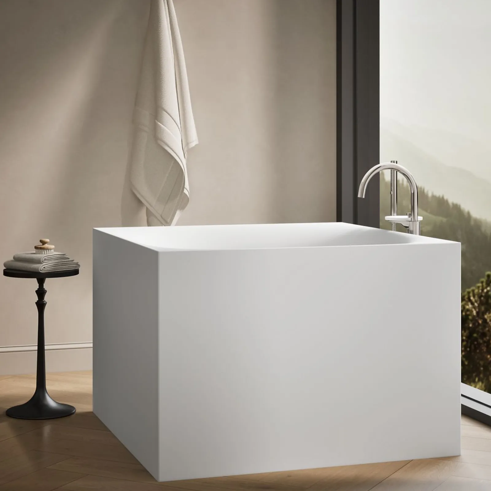 46" x 46" freestanding bath^Kohler New