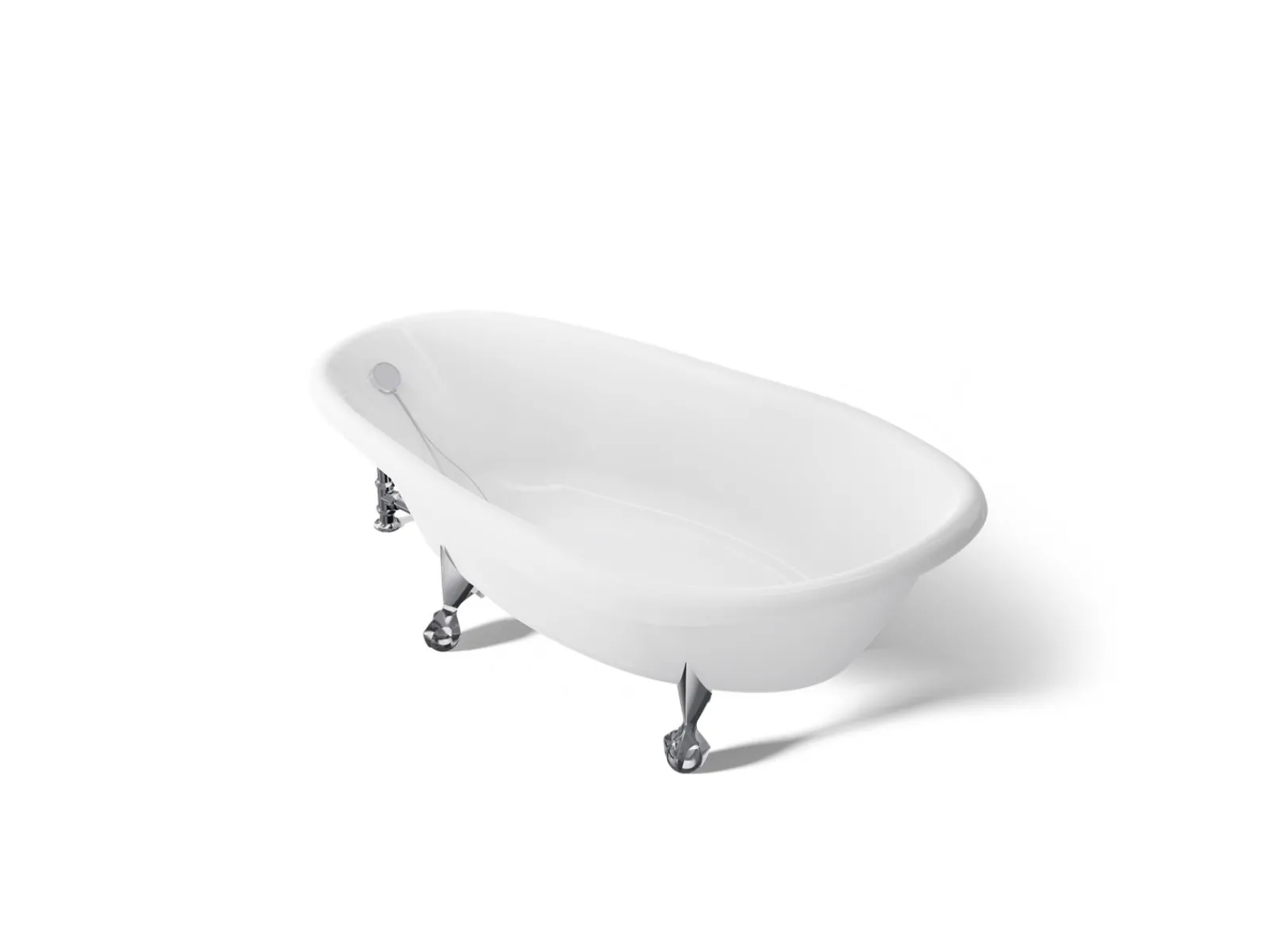 72" x 37-1/2" freestanding bath^Kohler Hot